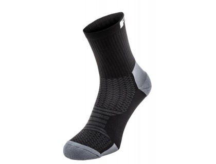 Шкарпетки R2 Sprint чорний/сірий L (43-46) | Veloparts