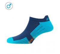Шкарпетки чоловічі P.A.C. BK 1.1 Bike Footie Zip Men блакитний/синій 44-47