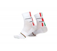 Шкарпетки Onride FOOT Mesh білий/червоний/зелений