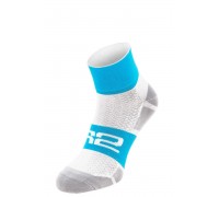 Шкарпетки R2 Style білий/блакитний/сірий L (43-46)
