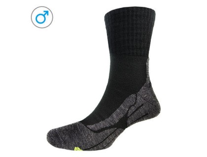 Шкарпетки чоловічі P.A.C. Trekking Classic Wool чорний 40-43 | Veloparts