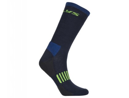 Шкарпетки KLS Rider чорний/синій 43-46 | Veloparts