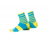 Носки Onride FOOT голубой / желтый