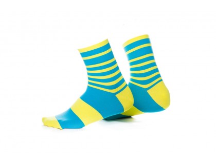 Носки Onride FOOT голубой / желтый | Veloparts