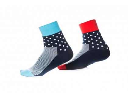 Носки Onride FOOT Mesh черный / голубой / красный | Veloparts