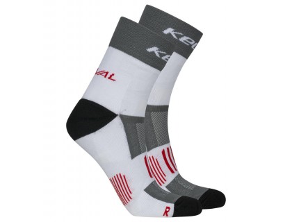 Шкарпетки KLS Rival білий/сірий 43-46 | Veloparts
