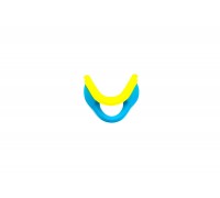 Носоупоры ONRIDE Velcor желто-голубой цвет (с винтиками)