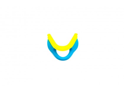 Носоупоры ONRIDE Velcor желто-голубой цвет (с винтиками) | Veloparts