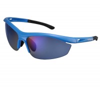 Очки Shimano CE-S20R голубой / черный линзы зеркально-синие / прозрачные
