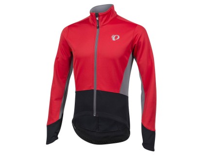 Велокуртка мужская Pearl Izumi ELITE Pursuit Softshell красный / черный XL | Veloparts