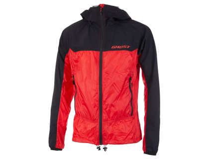 Куртка Ghost Ridge Line, М, чорно-червона | Veloparts