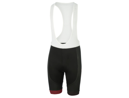 шорти з лямками Ghost PeRaceFaceormance Evo Bib, XL, чорно-червоні | Veloparts