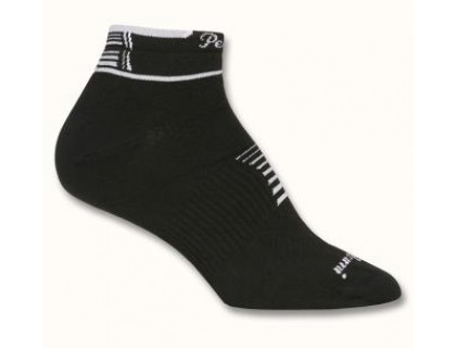 Шкарпетки жіночі Pearl Izumi Elite Low чорний/білий M | Veloparts