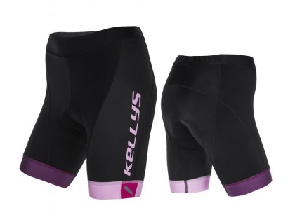 Велотруси жіночі KLS Maddie без лямок з памперсом чорний / рожевий S | Veloparts