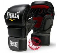 Перчатки тренировочные S Everlast MMA Striking Training Gloves черный