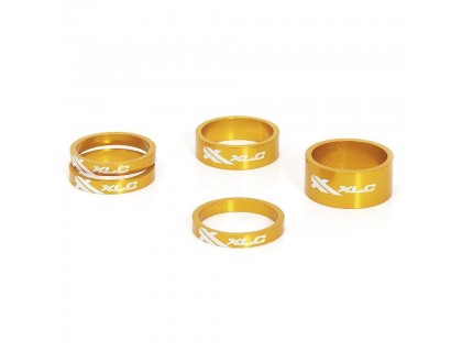 Проставочные кольца, XLC AS-A02, 1 1/8 ", золотые | Veloparts