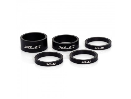 Проставочные кольца XLC AS-A02, 1 1/8 ", черные | Veloparts