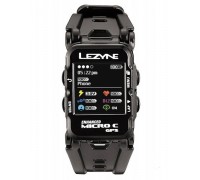 Годинник фітнес-трекер для бігу і велоспорту Lezyne Micro GPS WATCH COLOR 2018 чорний