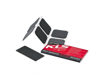 Набор самоклеющихся заплаток KLS 6 штук (прямоугольные) | Veloparts