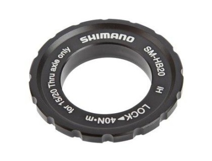 Стопорное кольцо Shimano CenterLock LockRing 12/15/20 мм Thru Axle | Veloparts