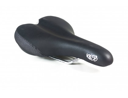 Седло Velo VL-3251 CroMo рамки мужское черный логотип VK | Veloparts