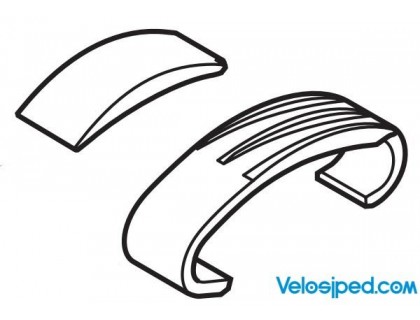 Пластина та гумова Підкладка Shimano SM-CD50 | Veloparts