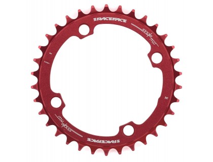 Звезда Chainring,Narrow wide, BCD 104,10-12S 34T Red | Veloparts