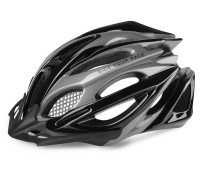 Шлем R2 PRO-TEC черный / серый M (56-58 см)