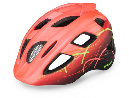 Шлем детский R2 BONDY красный / зеленый матовый M (56-58 см) | Veloparts