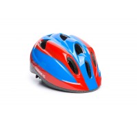 Шлем ONRIDE Spider глянцевый красный / голубой S (48-52 см)