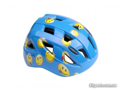 Шлем KLS Smarty детский синий смайл S | Veloparts