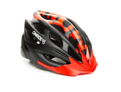Шлем ONRIDE Mount матовый черный / красный L (58-61 см) | Veloparts