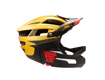 Шлем Urge Gringo de la Pampa жёлто-чёрный L/XL, 58-62 см | Veloparts