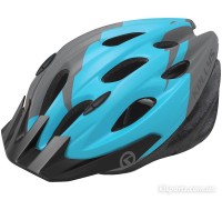 Шлем KLS Blaze 18 черный / голубой S / M (54-57 см)