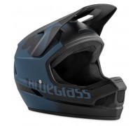 Шлем Legit Petrol Blue Black Texture | Matt XL 60-62