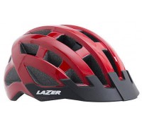 Шлем LAZER Compact красный (54-61см)