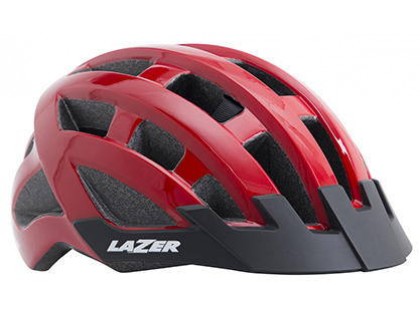 Шлем LAZER Compact красный (54-61см) | Veloparts
