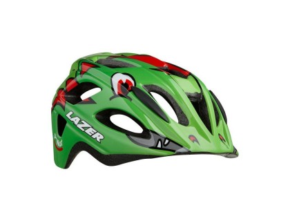 Шлем детский Lazer P`NUT зеленый дракон 46-50см | Veloparts