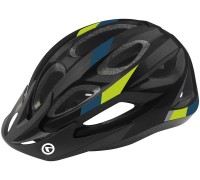 Шлем KLS Jester черный / зеленый 52-57 см