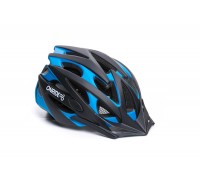 Шлем ONRIDE Cross матовый черный / голубой L (58-61 см)