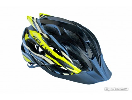 Шлем KLS Dynamic черный / желтый S / M | Veloparts