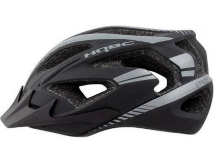Шлем HQBC EPIQE матовый черный / серый 53-58см | Veloparts