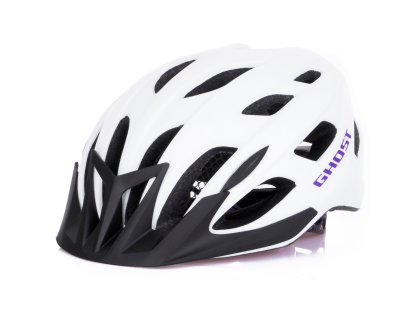 Шлем Ghost Classic, 58-63см, бело-черный | Veloparts