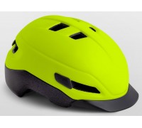Шлем MET Grancorso safety Yellow glossy reflective M