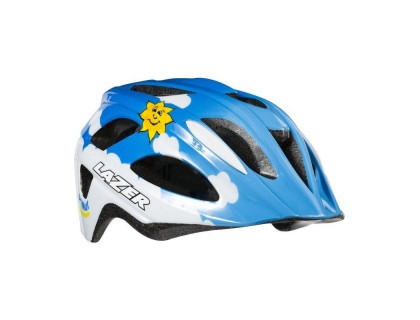 Шлем детский Lazer P`NUT голубой / белый 46-50 см | Veloparts