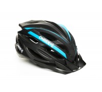 Шлем ONRIDE Grip матовый черный / синий L (58-61 см)
