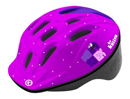 Шлем детский KLS Mark 18 фиолетовый S / M (51-54 см) | Veloparts