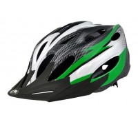 Шлем Longus MAXVENT черный / белый / зеленый S / M