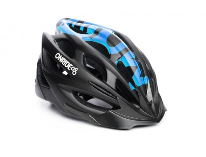 Шлем ONRIDE Mount матовый черный / синий L (58-61 см) | Veloparts