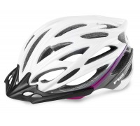 Шлем R2 ARROW белый / серый / розовый глянцевый M (56-58 см)